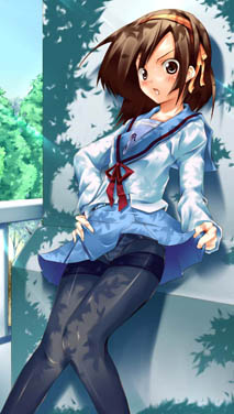 Haruhi is... hot.