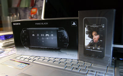 PSP and iPod touch